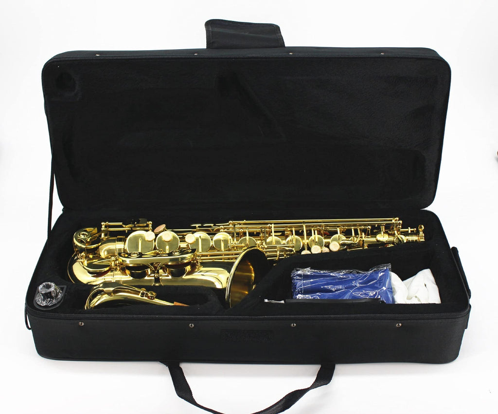Lacquered Brass E-Flat Alto Saxophone F7463