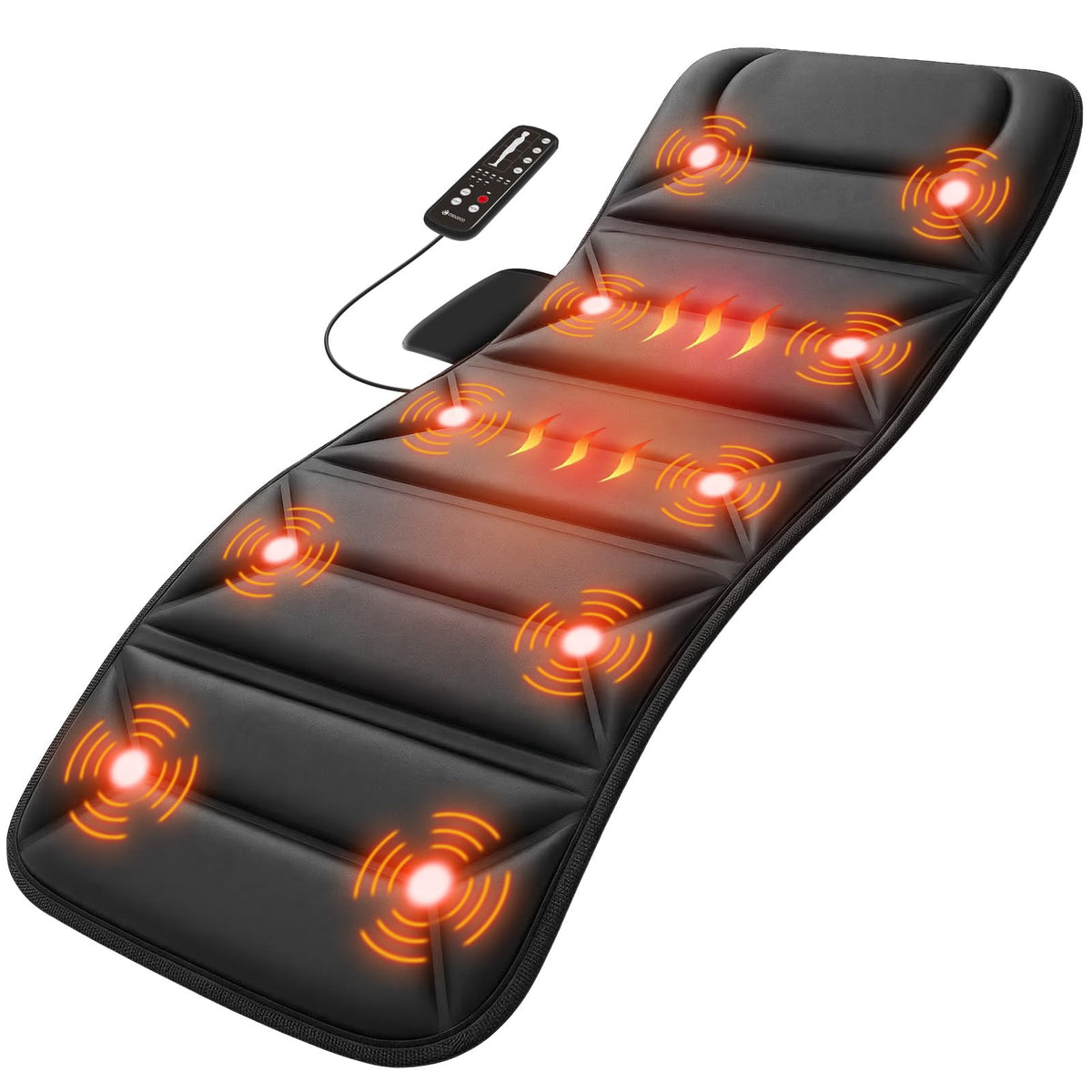 Heated Full Body Massage Pad with Vibration D10611