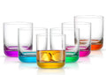 Colorful Whiskey Glasses Set of 6 K603