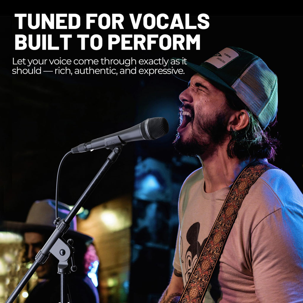 Supercardioid Dynamic Vocal Microphone with XLR Cable P5037