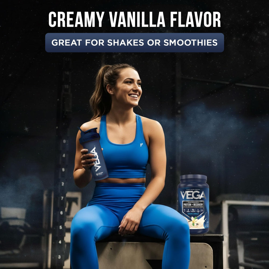 Vanilla Vegan Protein Powder 28.8 oz A533197