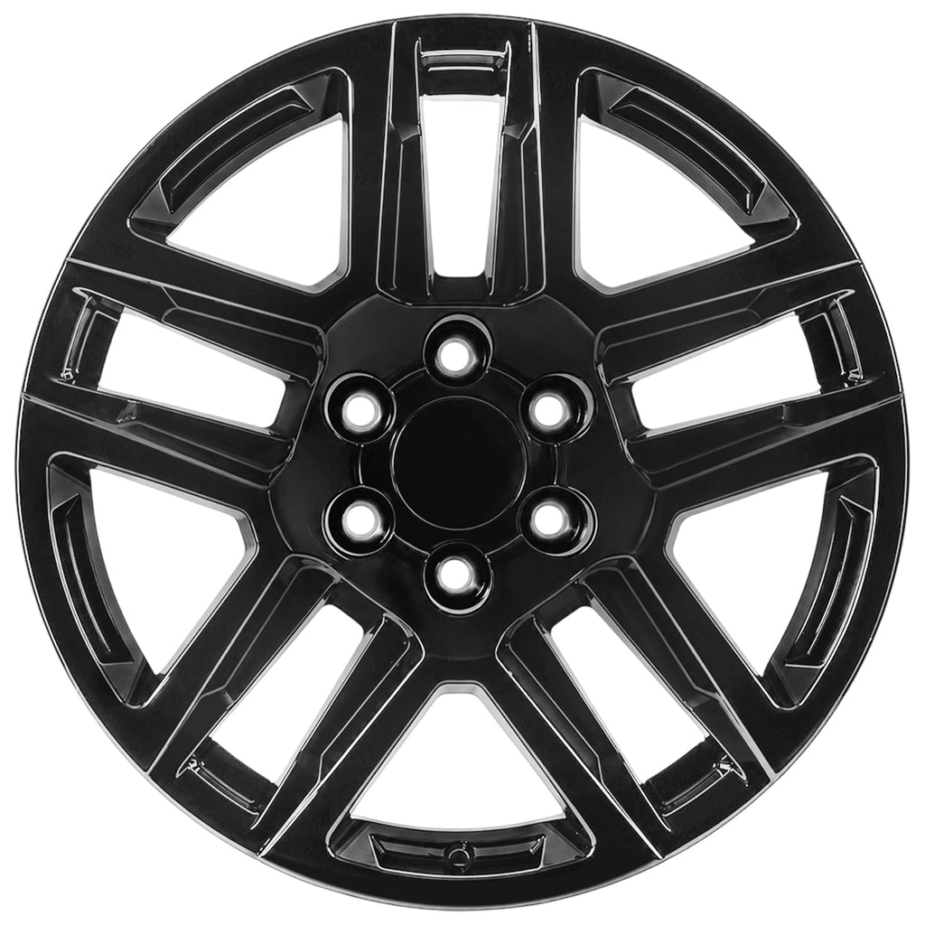 20" 20x9 Inch Gloss Black Aluminum Alloy Wheel Rim M878