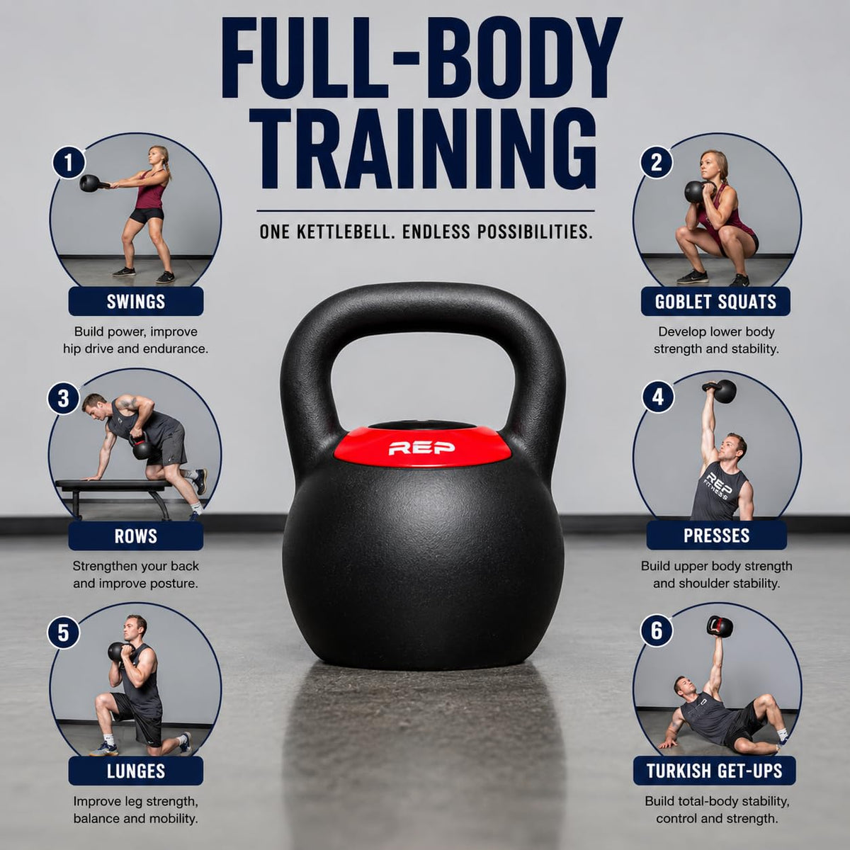 Adjustable Kettlebell Weight Set H9141