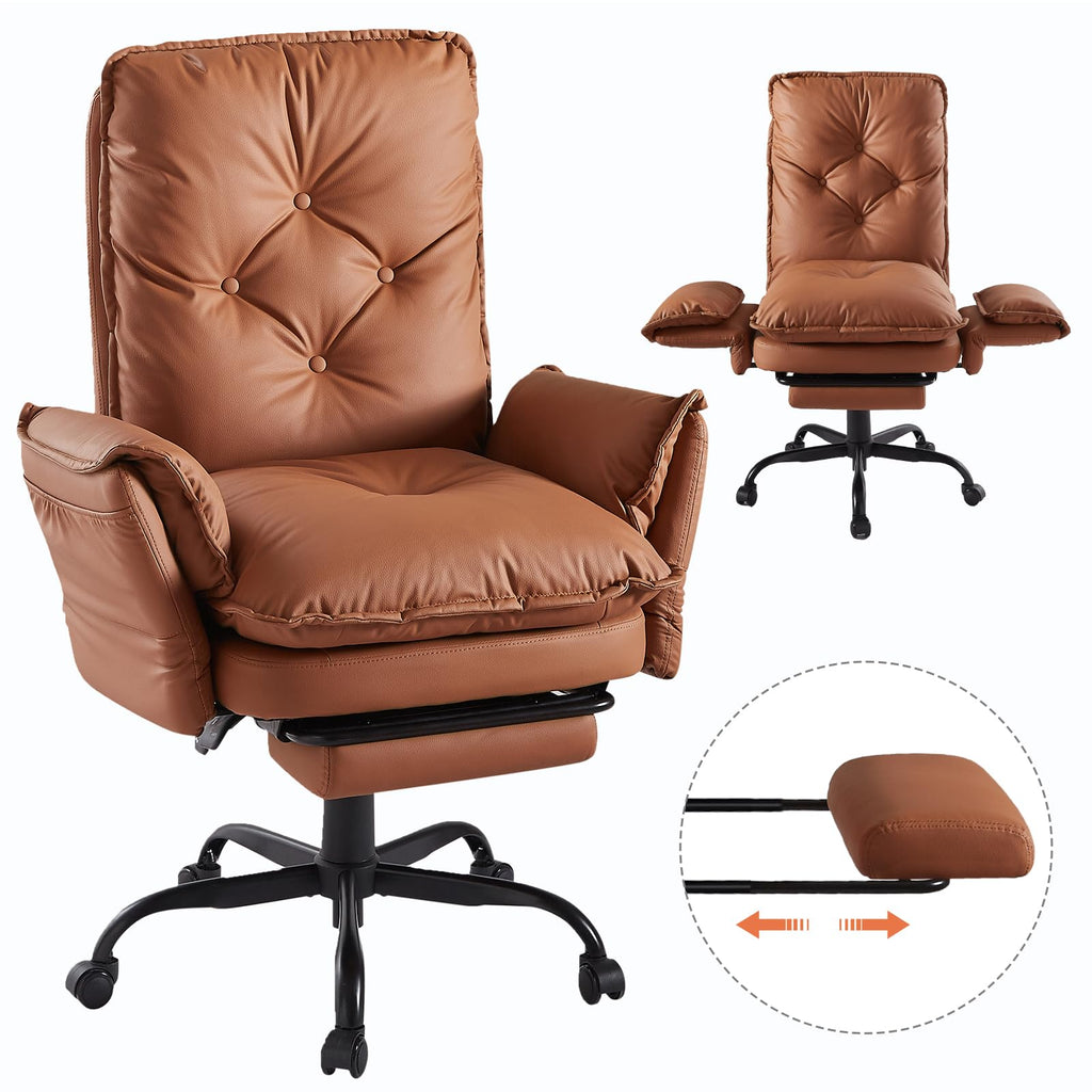 High Back Executive Chair with Footrest M65665