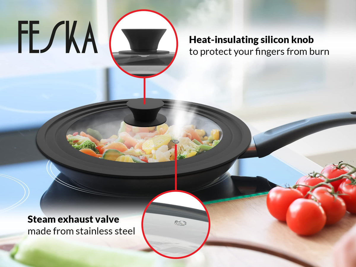 Universal Pot Lid with Lid Holder & Felt Protector K822886