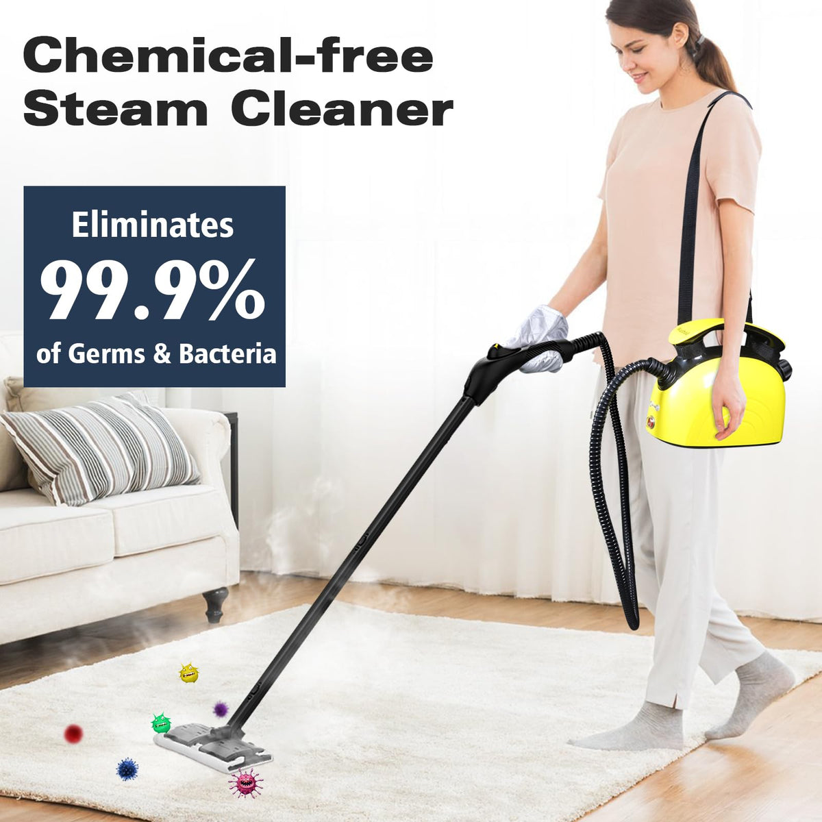 Multipurpose Steam Cleaner with 21 Accessories S11911