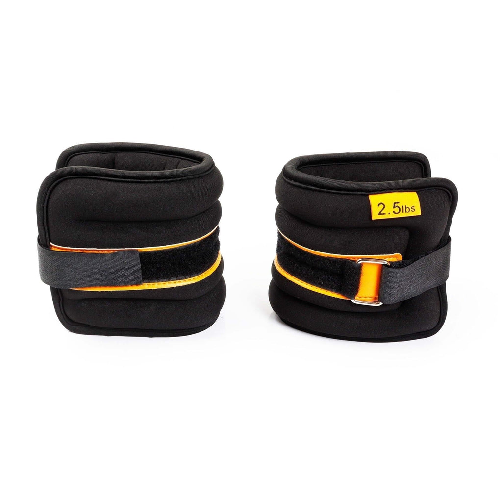5lbs Pair Adjustable Neoprene Ankle & Wrist Weights O645561