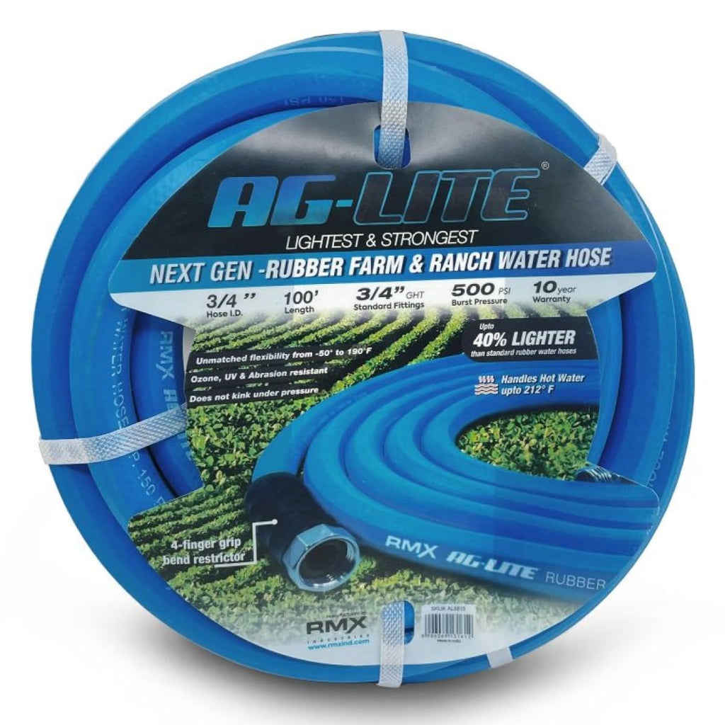 3/4" x 100' Hot/Cold Water Rubber Garden Hose R579