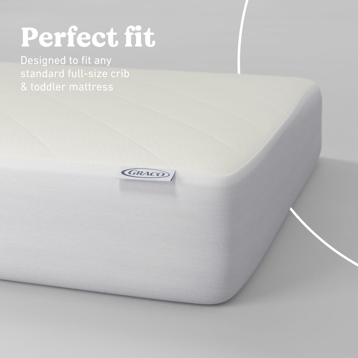 Waterproof Crib and Toddler Mattress Protector, 2 Pack W3557