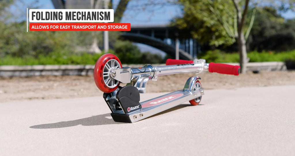 Kick Scooter for Kids - Lightweight, Foldable, Aluminum Frame, Adjustable Handlebars P293