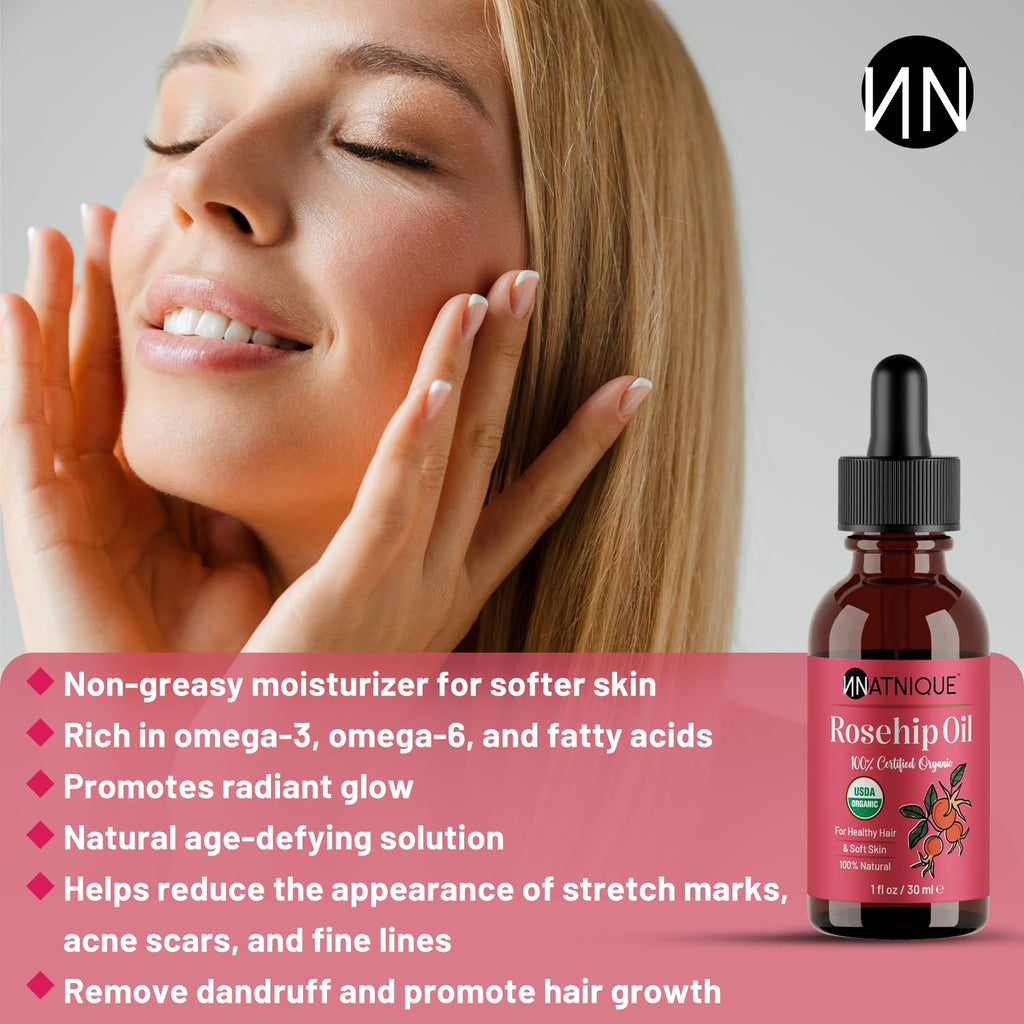 Organic Rosehip Seed Oil 1 oz Q797