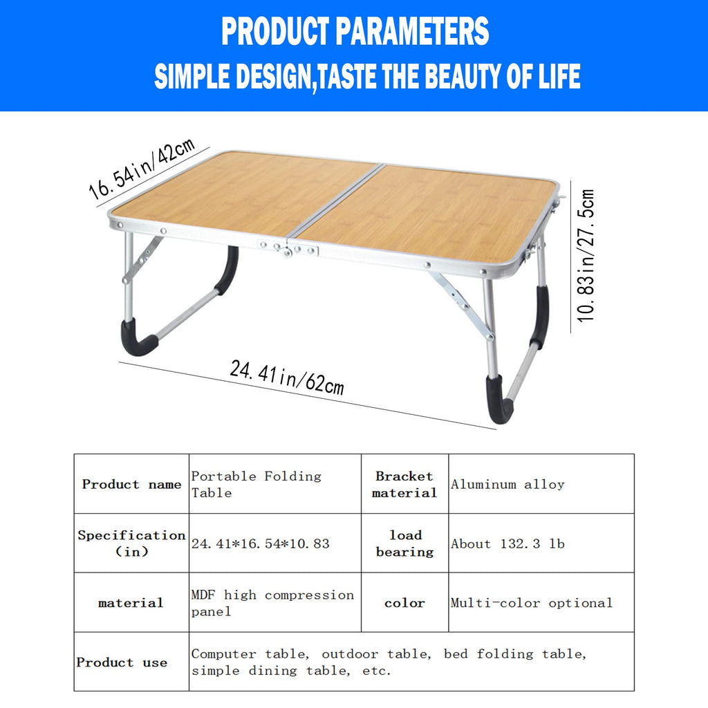 Portable Folding Table (Bamboo) B982