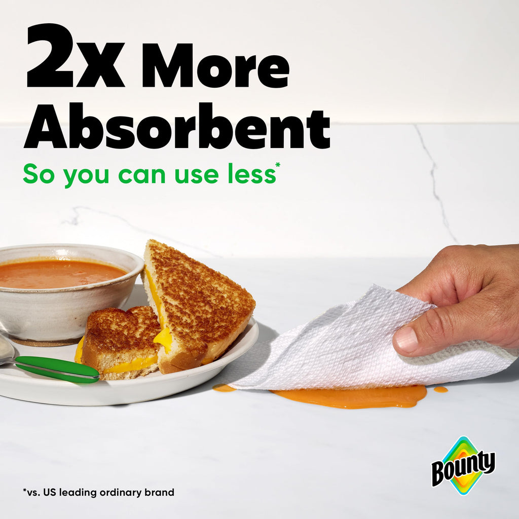 White Paper Towels, 2 Triple Rolls Q8927