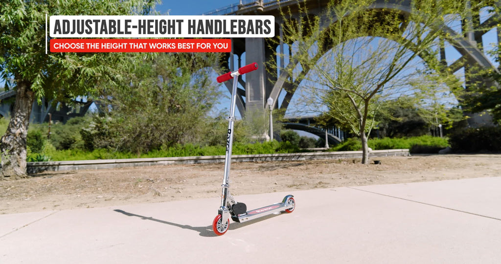 Kick Scooter for Kids - Lightweight, Foldable, Aluminum Frame, Adjustable Handlebars P293