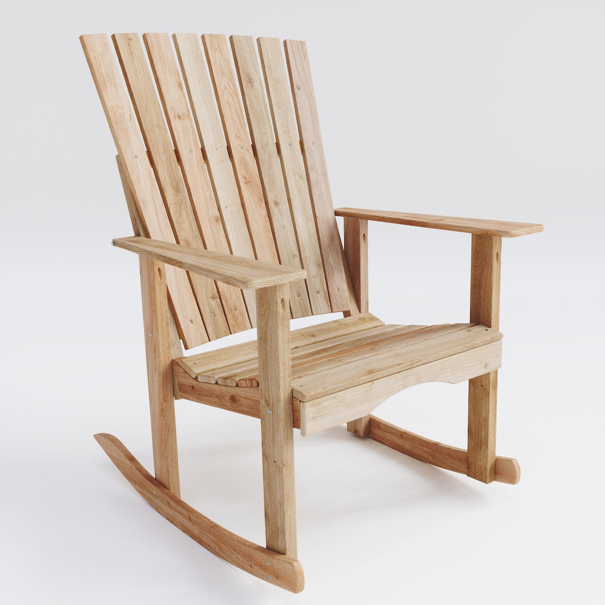 Unfinished Cedar Wood Rocking Chair D296843