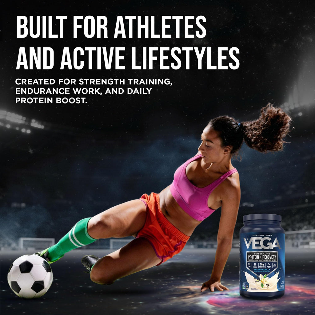 Vanilla Vegan Protein Powder 28.8 oz A533197