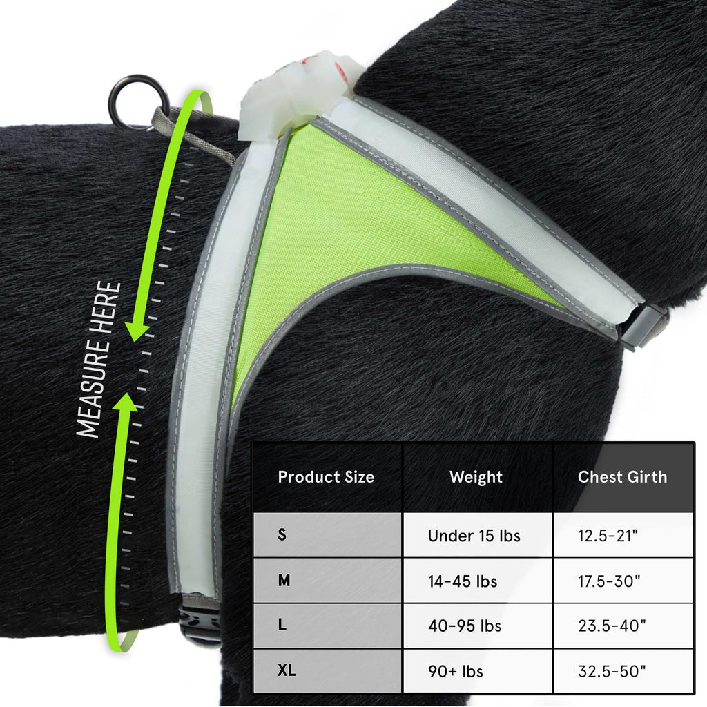Reflective Light Up Dog Harness Large V696