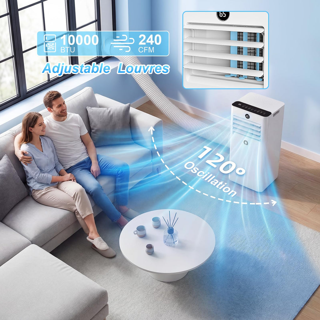 10000Btu 3 in 1 Portable Air Conditioner E475547