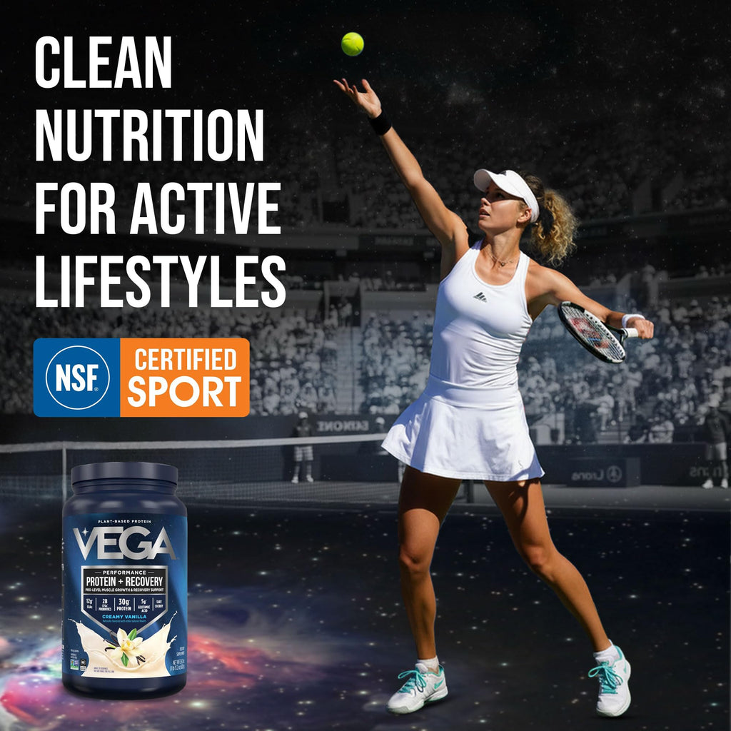 Vanilla Vegan Protein Powder 28.8 oz A533197