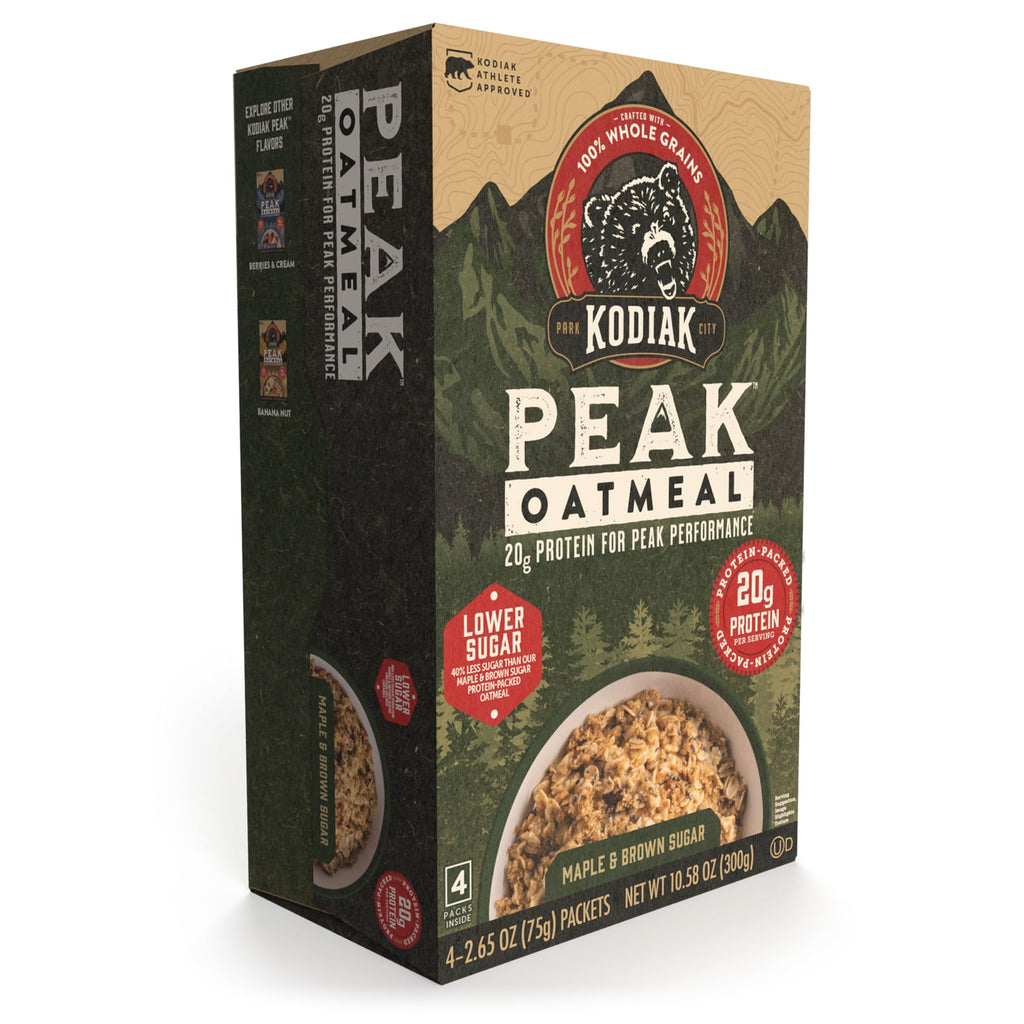 Instant Oatmeal, Maple Brown Sugar, High Protein, 6pk M22740
