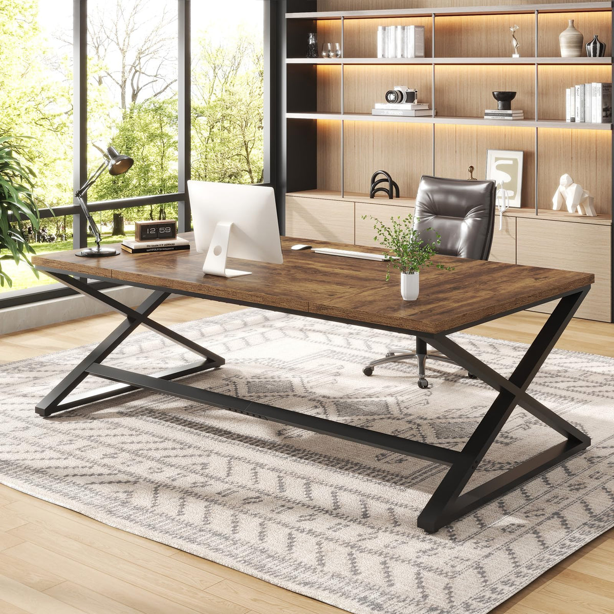 78.7" Extra Long Computer Desk H511963