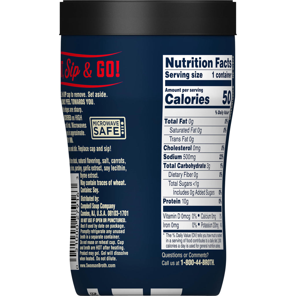 Beef Bone Broth 10.75 OZ Cup U337462