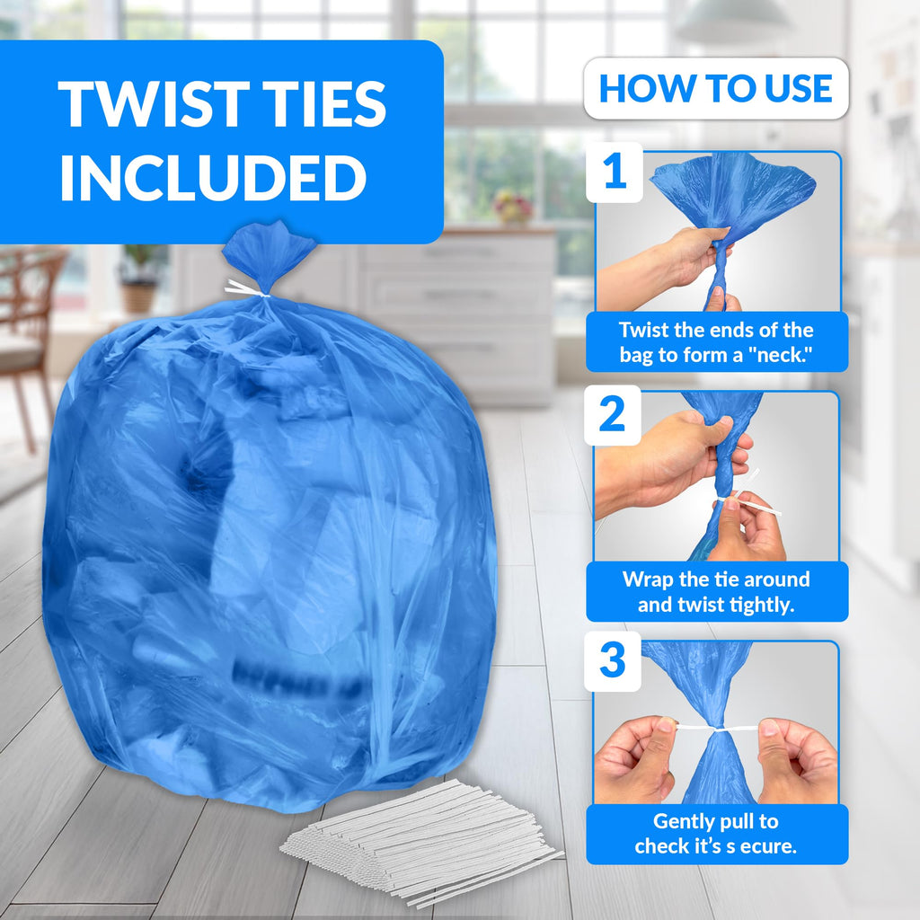 40-45 Gallon Heavy Duty Trash Bags T340
