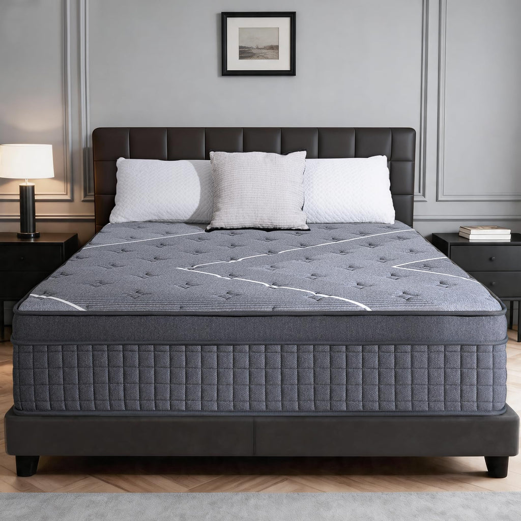 12 Inch Gel Memory Foam Hybrid Mattress B502
