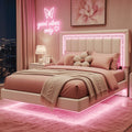Full Floating Bed Frame with LED Lights D922