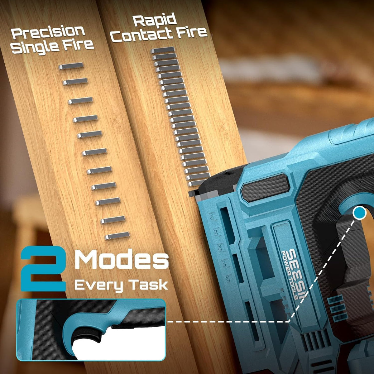 Cordless 18GA Nail Gun with Battery L138736