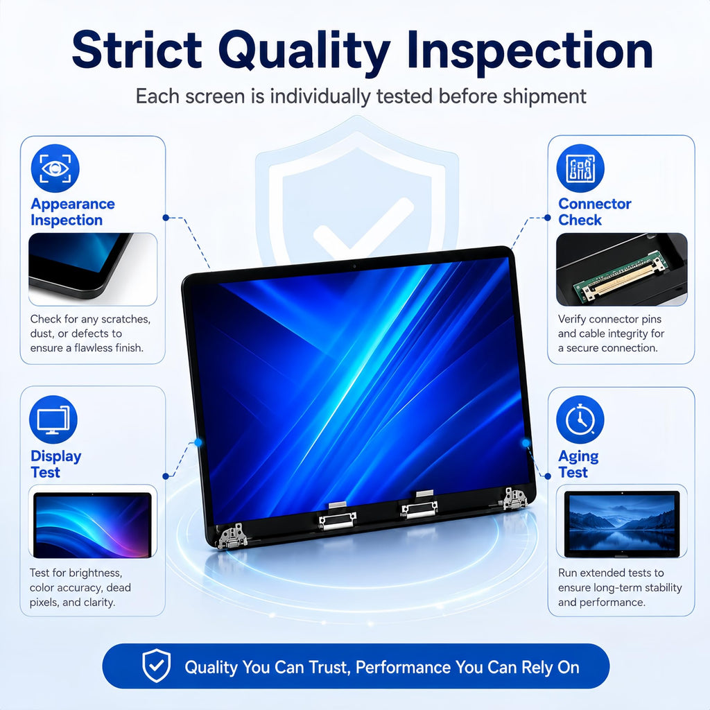16.2 Inch LCD Screen Replacement Full Assembly Space Gray Y995