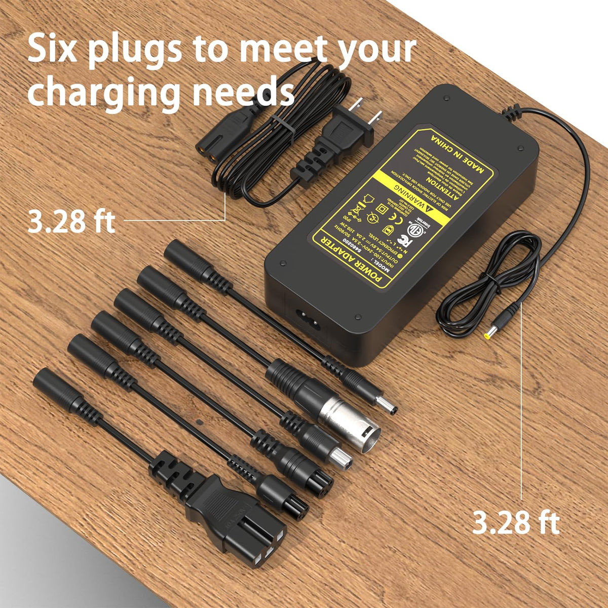 54.6V 2A Electric Bike Charger for 48V Lithium Battery O56479
