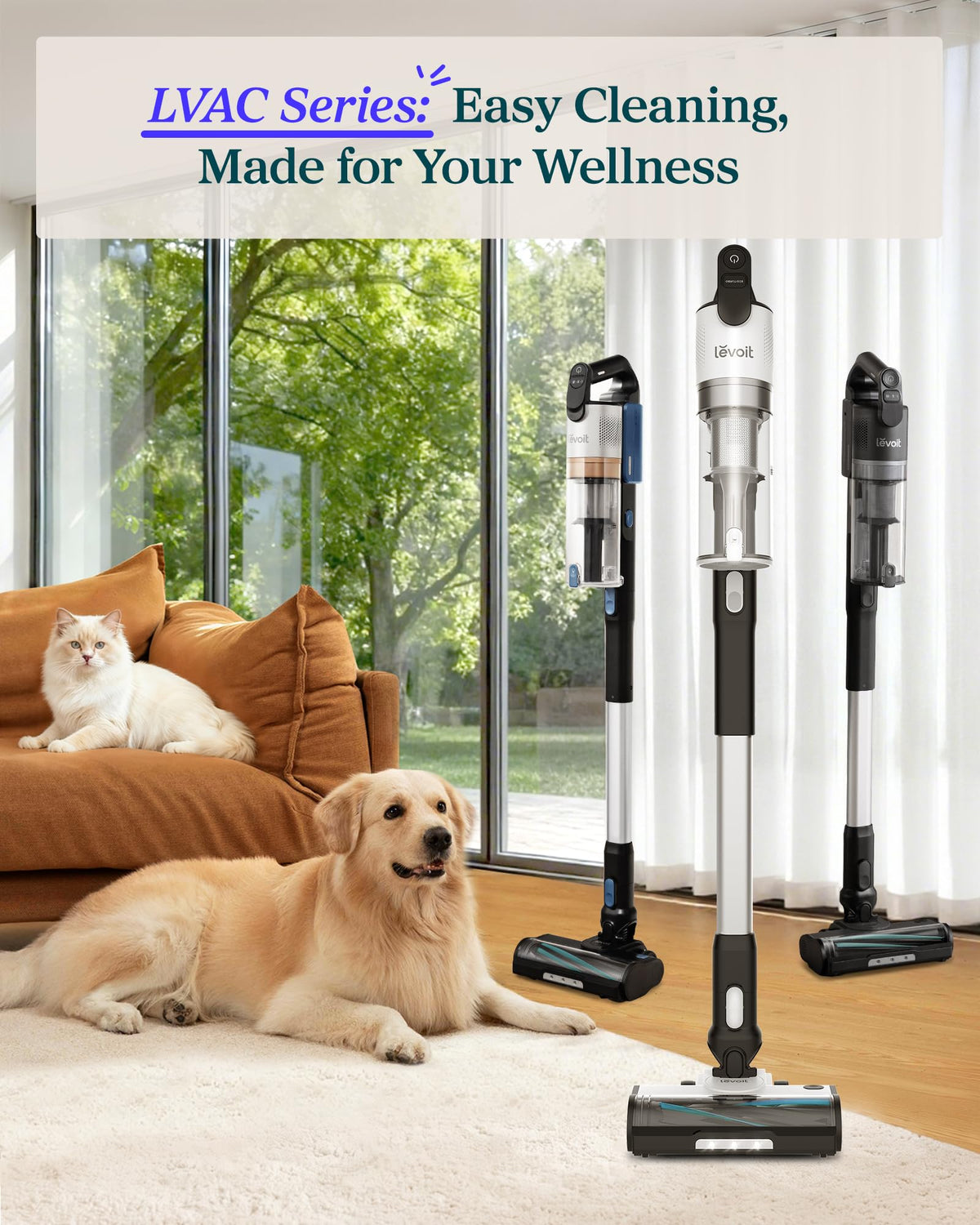 Cordless Vacuum Cleaner for Pet Hair U658