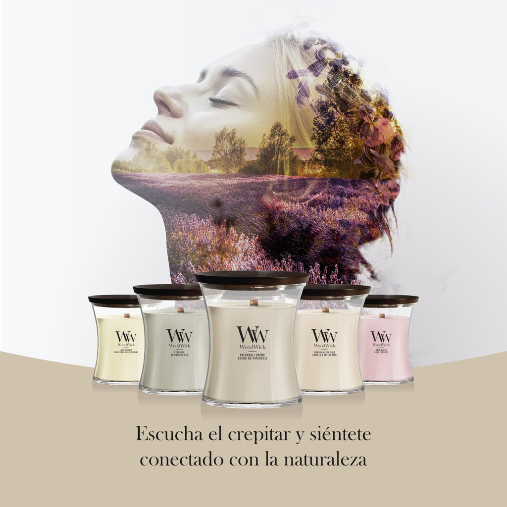 Scented Candle with Crackling Wick Up to 130 Hours B3993