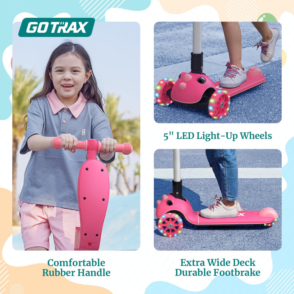 Foldable Kick Scooter with Seat R711270
