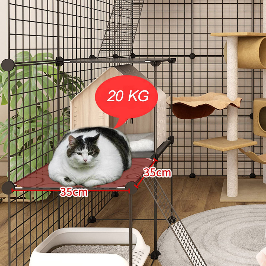 Metal Wire Small Animal Cage 147 * 75 * 110cm R202893