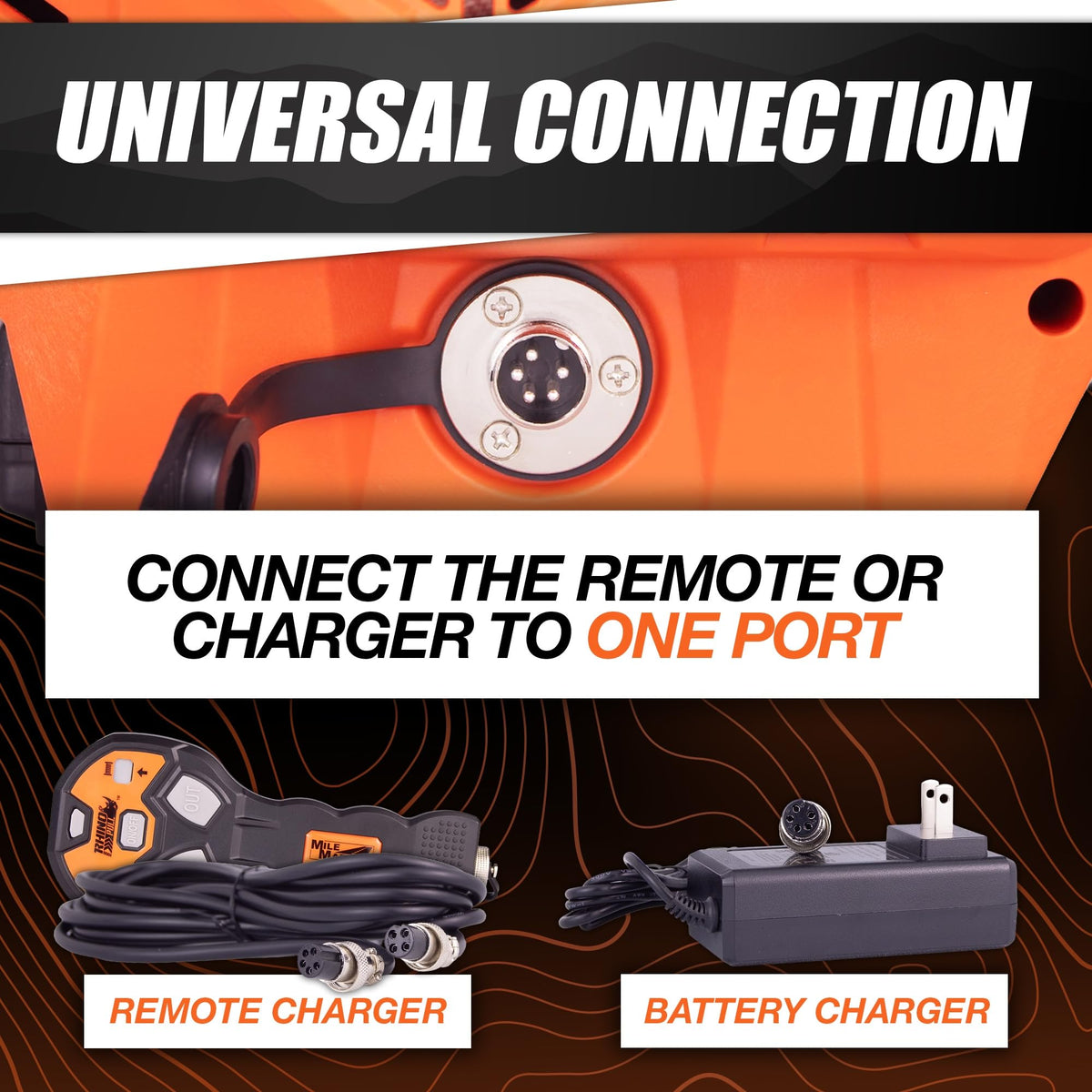 Portable Electric Winch with Synthetic Rope S7271