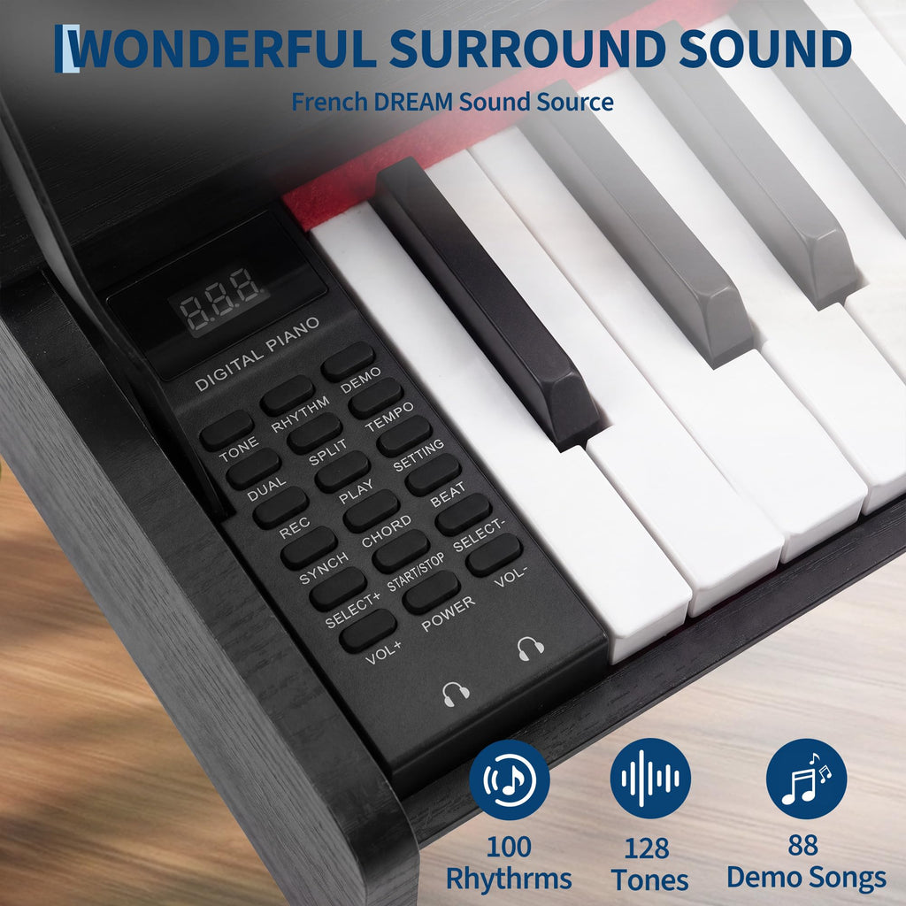 88-Key Weighted Hammer-action Digital Piano Q60896