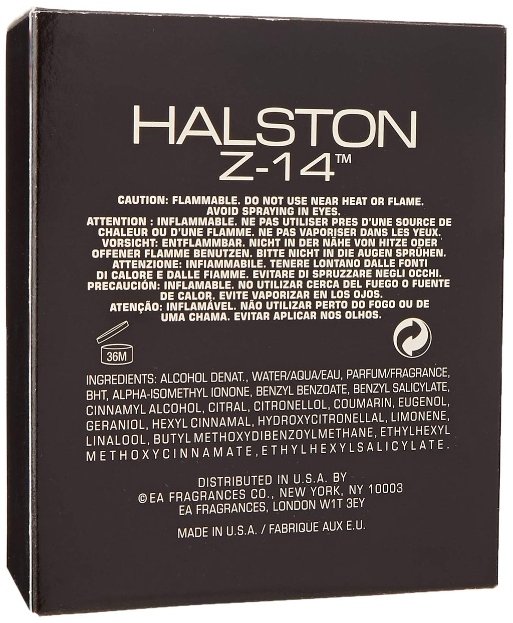 8.0 oz Cologne Spray X9983