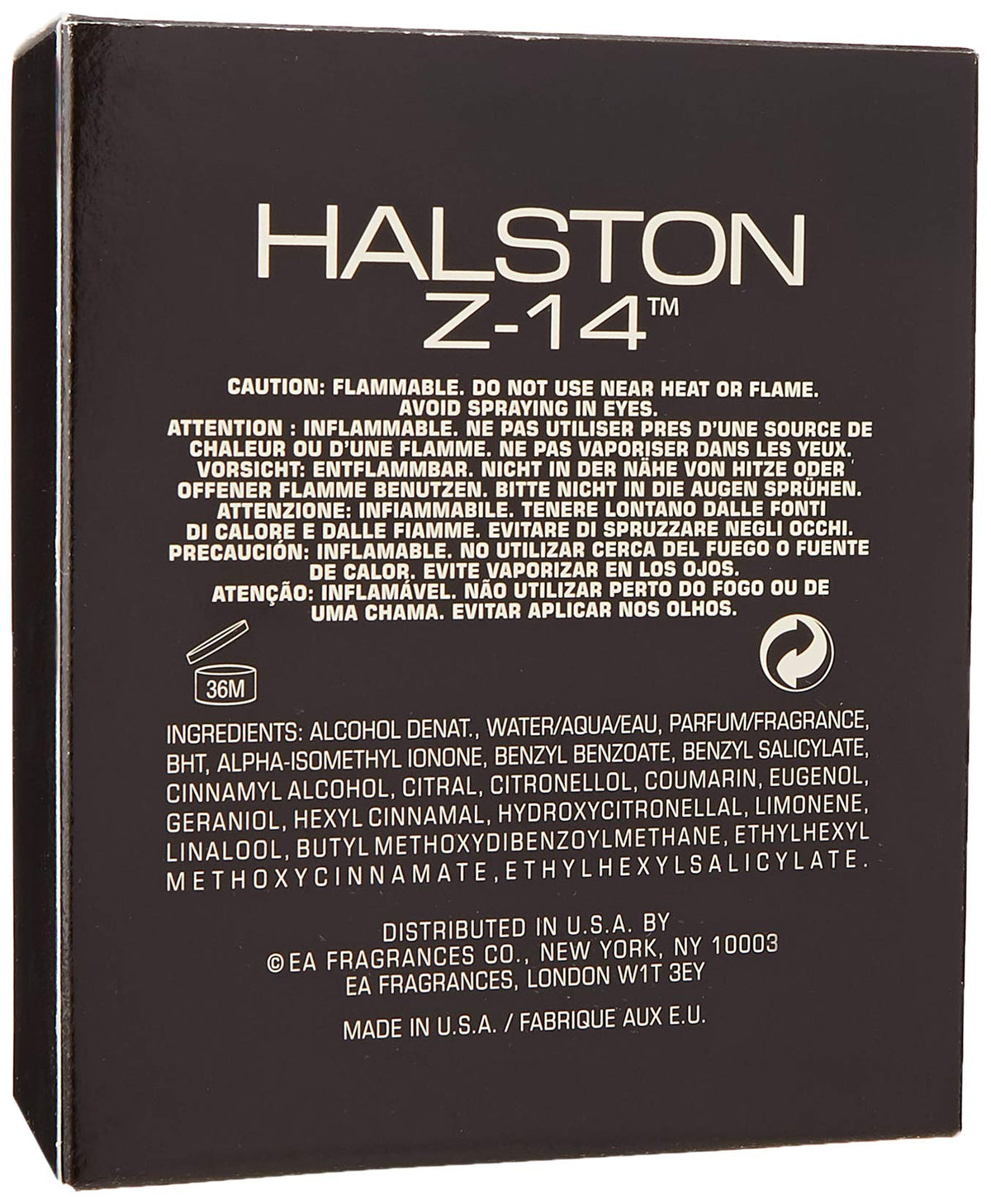 8.0 oz Cologne Spray X9983
