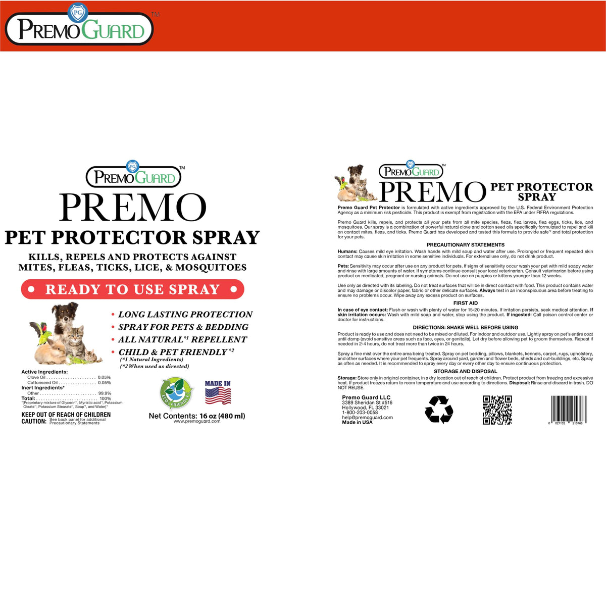 Pet Protector Spray K8436