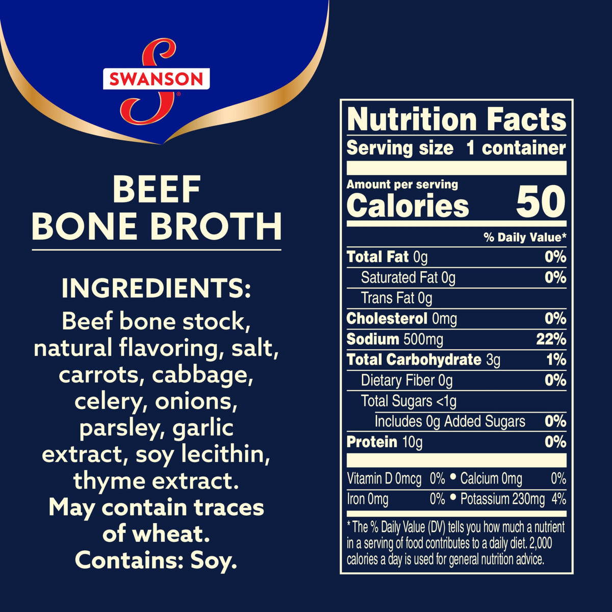Beef Bone Broth 10.75 OZ Cup U337462
