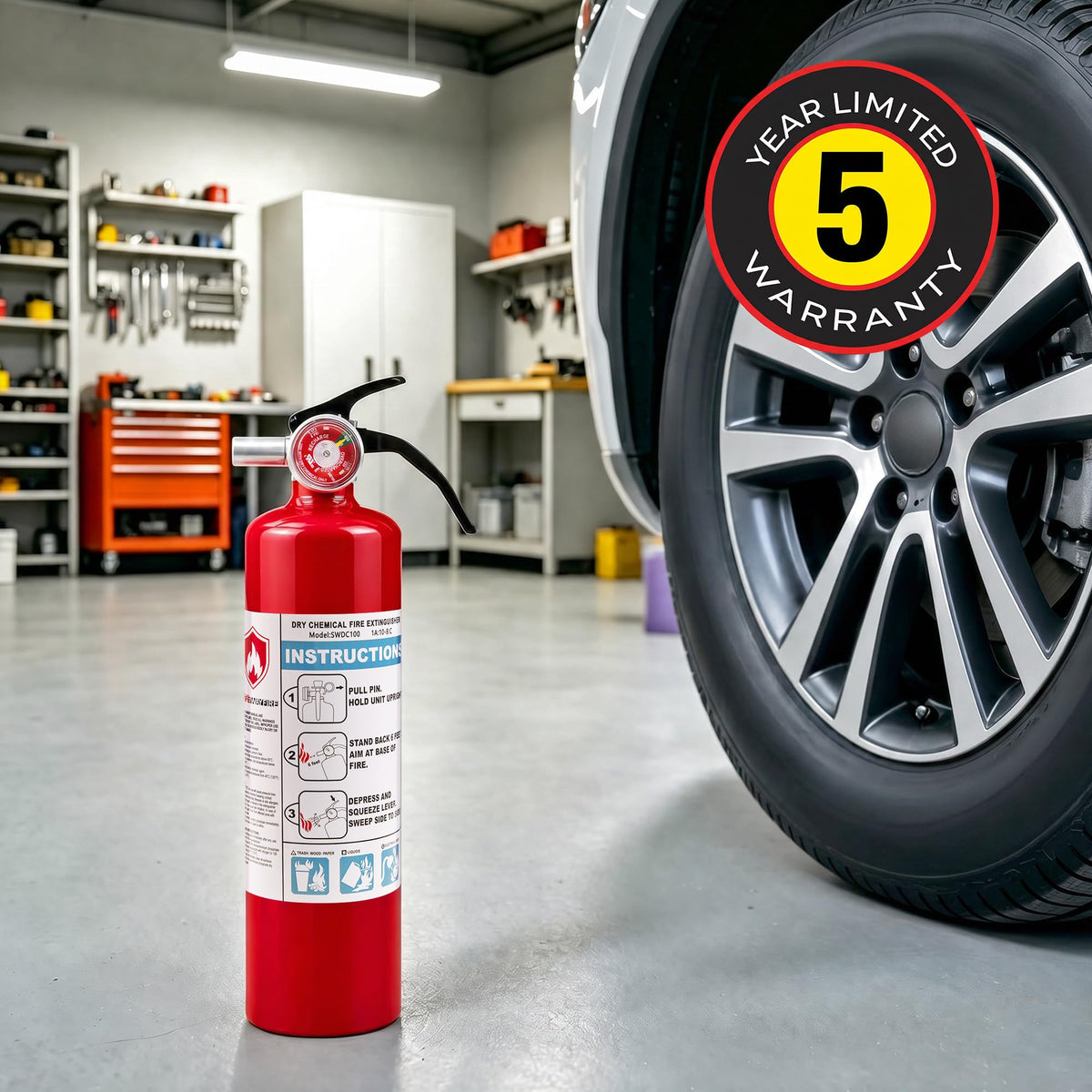 2.5 lb Heavy Duty Fire Extinguisher K69263