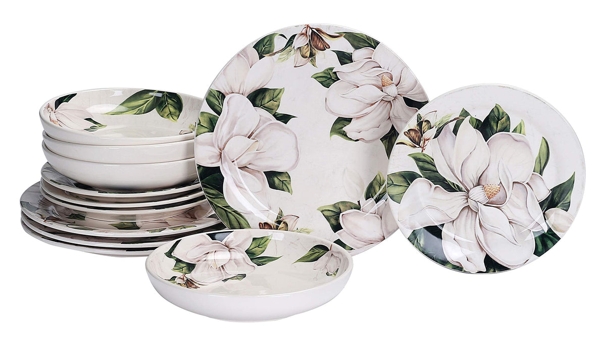 Ceramic 12 pcs Dinnerware Set, Service for 4 Y717950