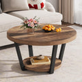 32'' Round Coffee Table with Storage J474473