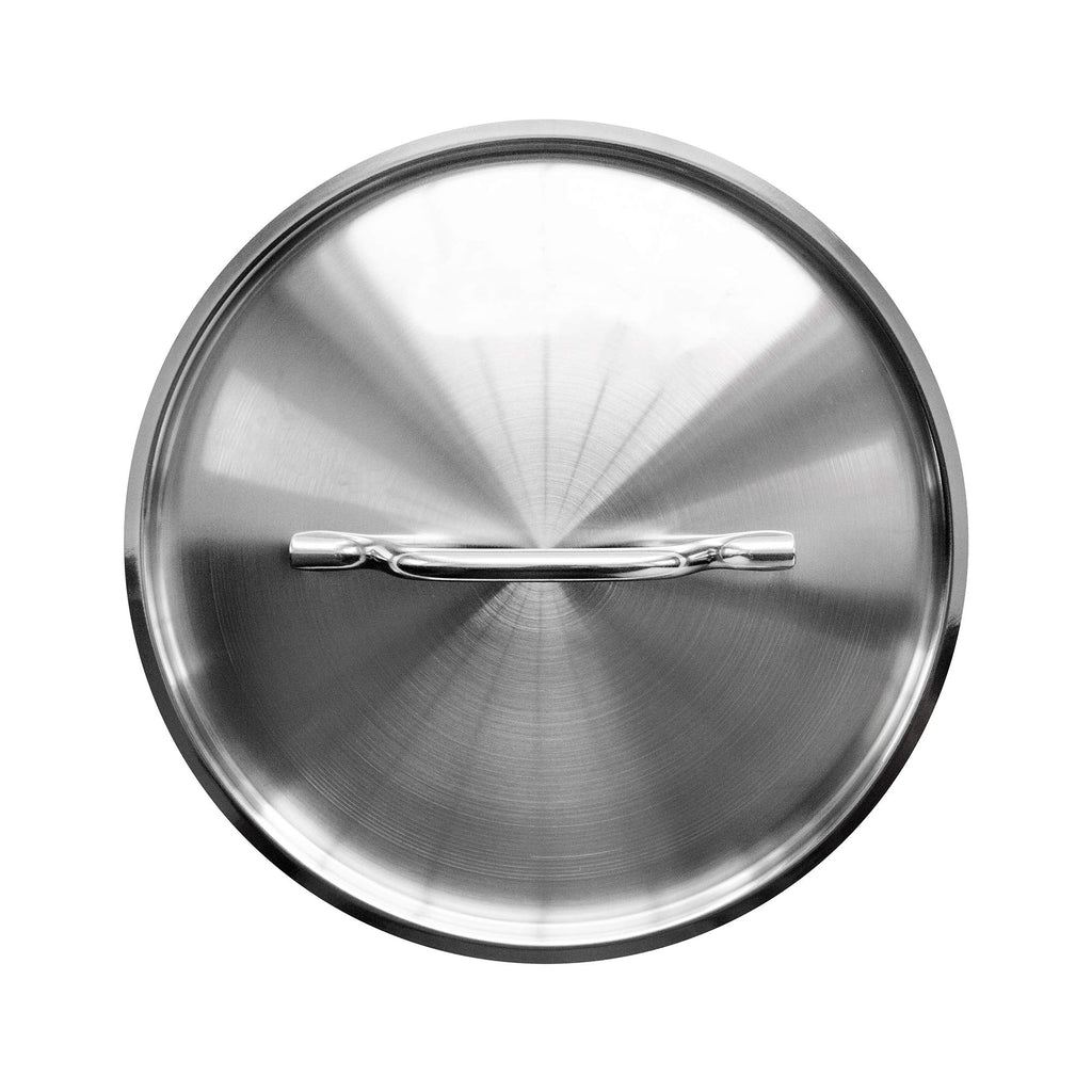 40 Qt Stainless Steel Stock Pot with Cover N358338
