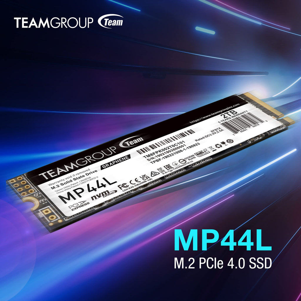 1TB NVMe PCIe Gen 4x4 M.2 2280 SSD P25423