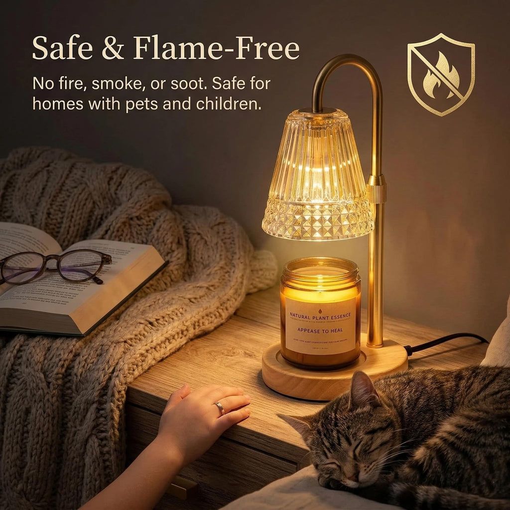 Dimmable Height Adjustable Candle Warmer Lamp with Timer X228