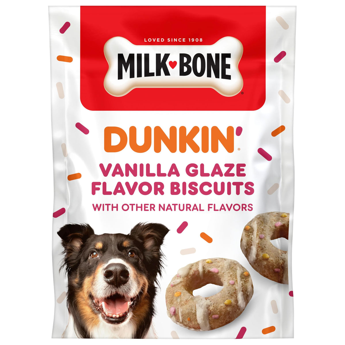 Vanilla Glaze Flavor Dog Biscuits, 8 Oz. F1955