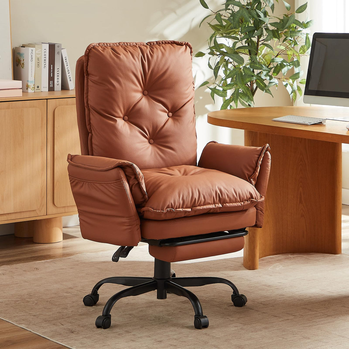 High Back Executive Chair with Footrest M65665